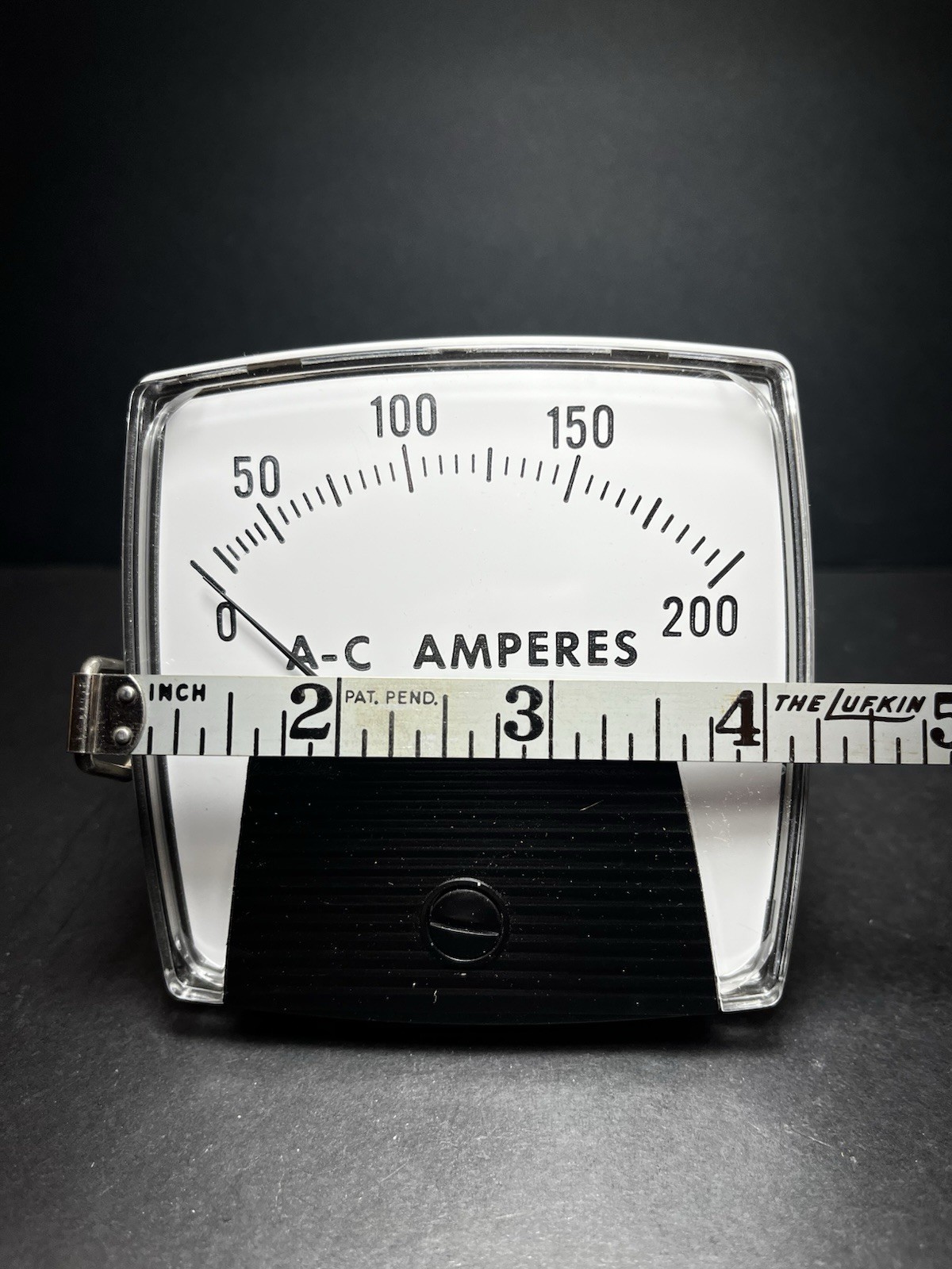 YOKOGAWA AC Amps Panel Meter 0-200