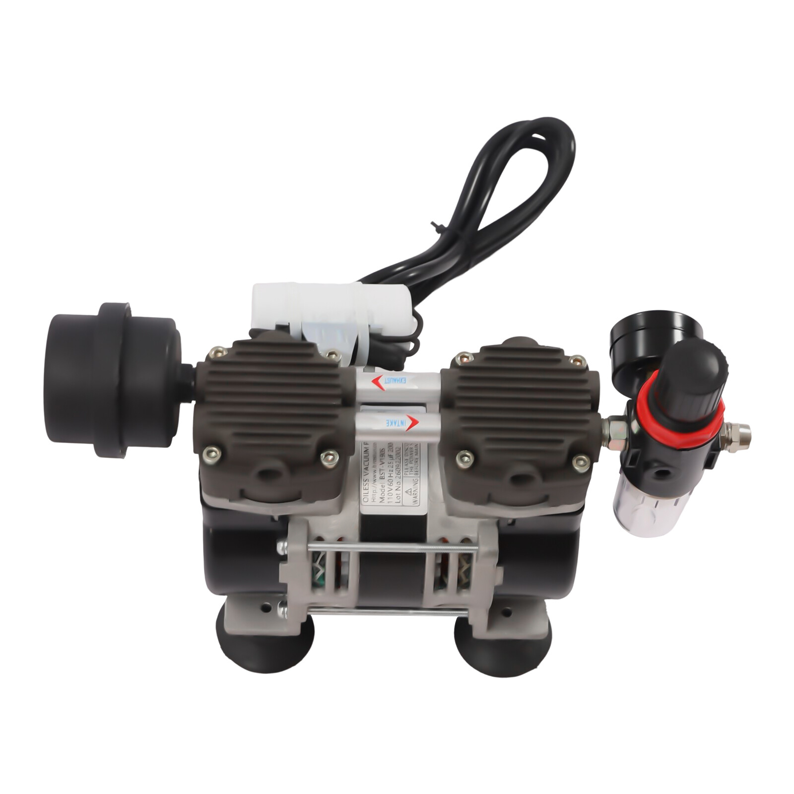60L/m (2.12cfm) Oil Free Lab Vacuum Pump Oilless Medical Mute Pump – BST-V190S