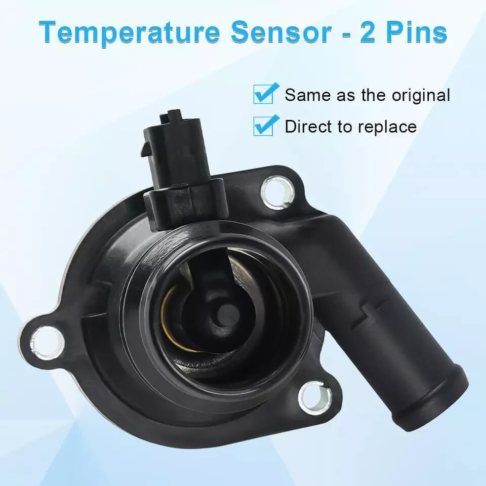 55565336 Engine Coolant Thermostat Housing Assembly Compatible With 2011-2016