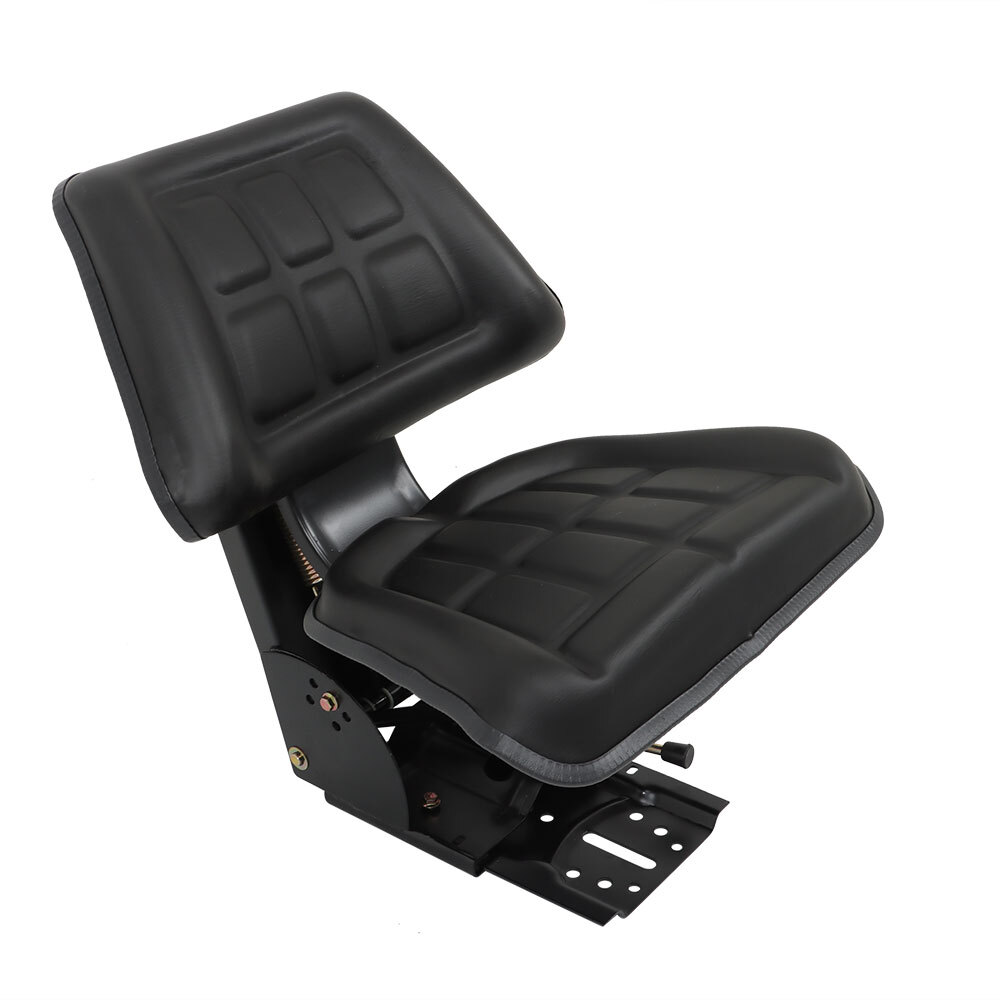 Black Universal Tractor Suspension Seat For Massey Ferguson Ford 230 231 234 255