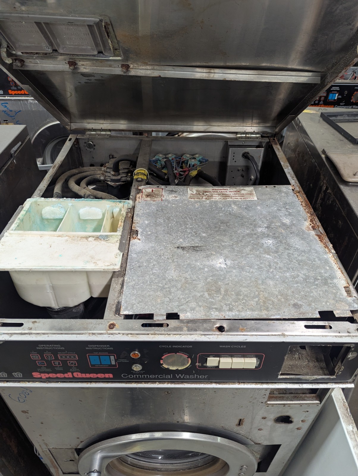 Alliance Huebsch Speed Queen parts units Coin Operated FL Washer Laundromat Pull