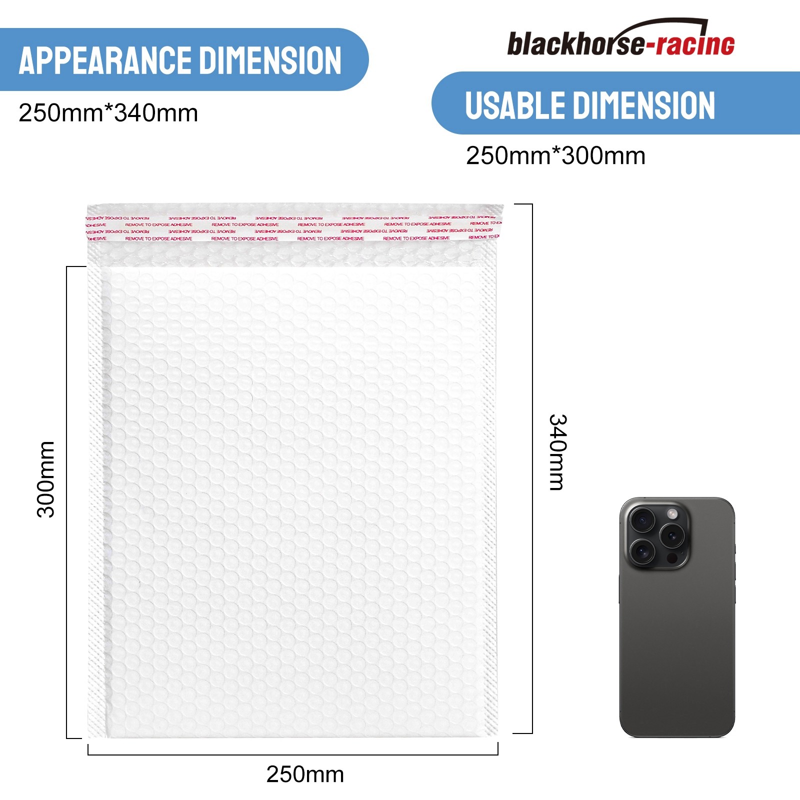 6.5″x9.25″ /9.5″x13.25″ /8.5″ x11.25″ Poly Bubble Padded Bubble Mailer Envelope