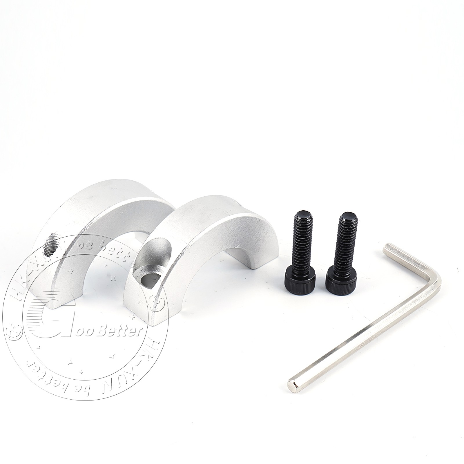 Aluminum Alloy Shaft Collar Double Split Steel Metric Clamp Collars 3mm-100mm