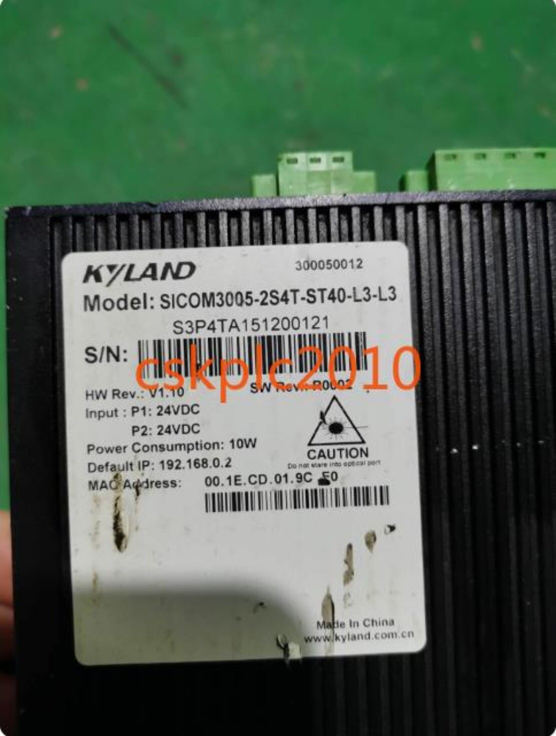 1 PCS KYLAND exchange board SICOM3005-2S4T-ST40-L3-L3 good condition