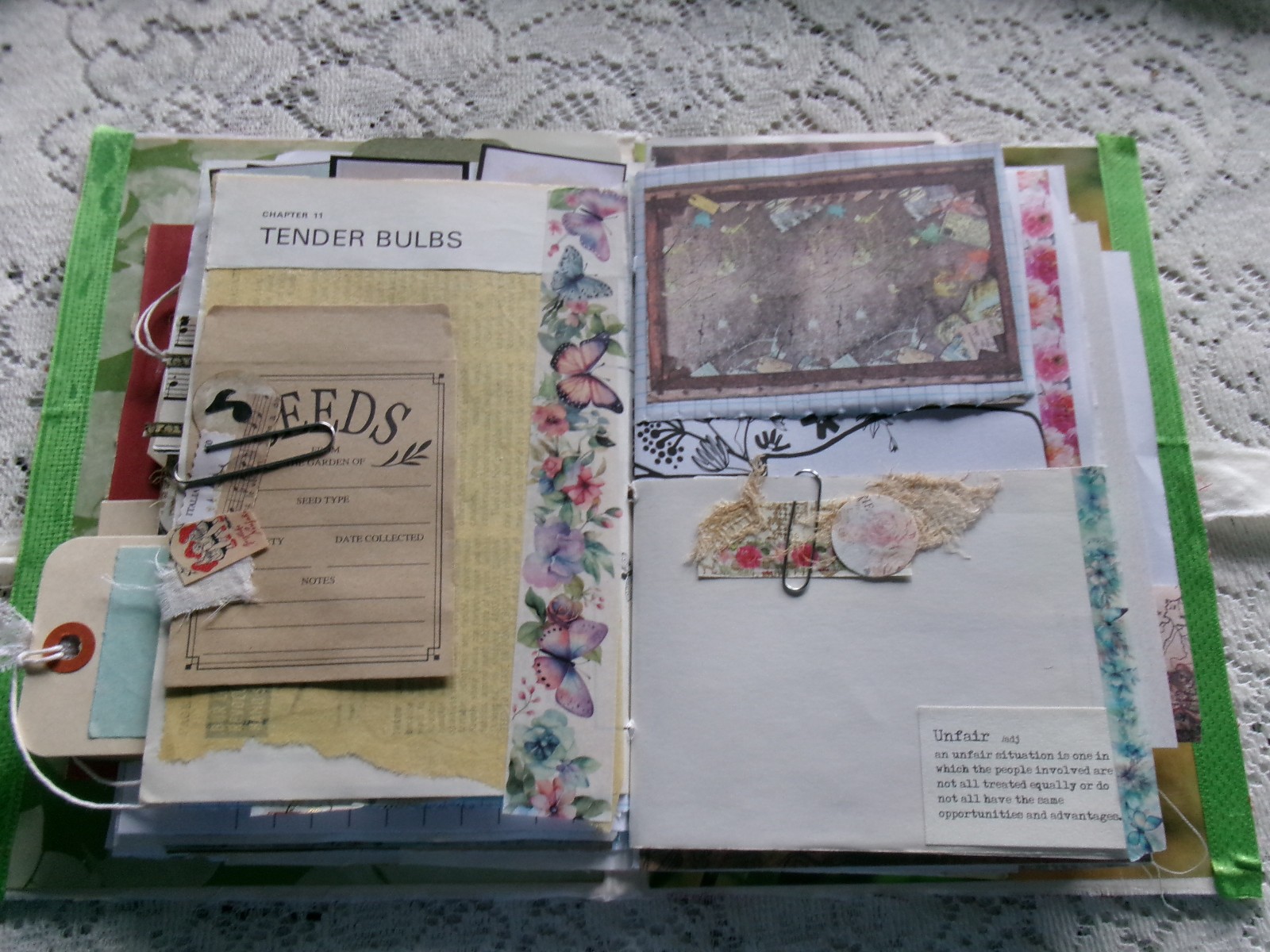 JUNK JOURNAL SIZE 7″ X 10″ APPROX. 120 PAGES