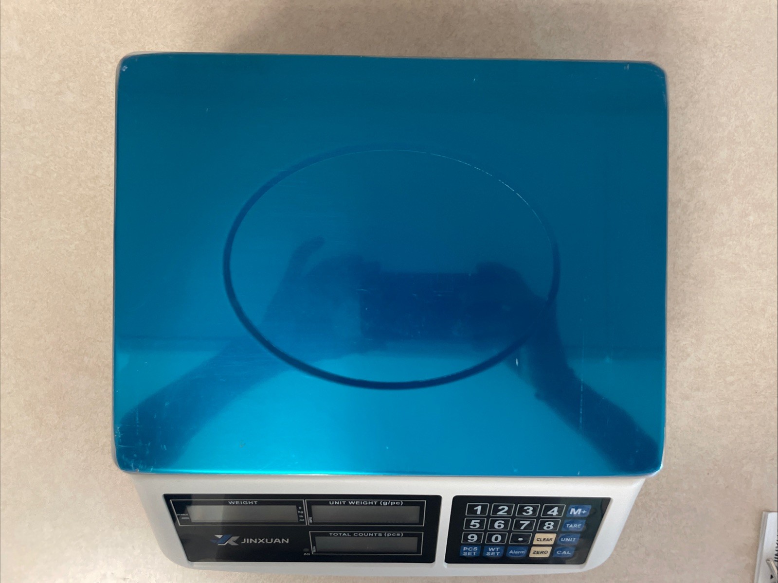 Industrial Counting Scale 30kg/66lb x 0.1g Precision Bench Counter Scale
