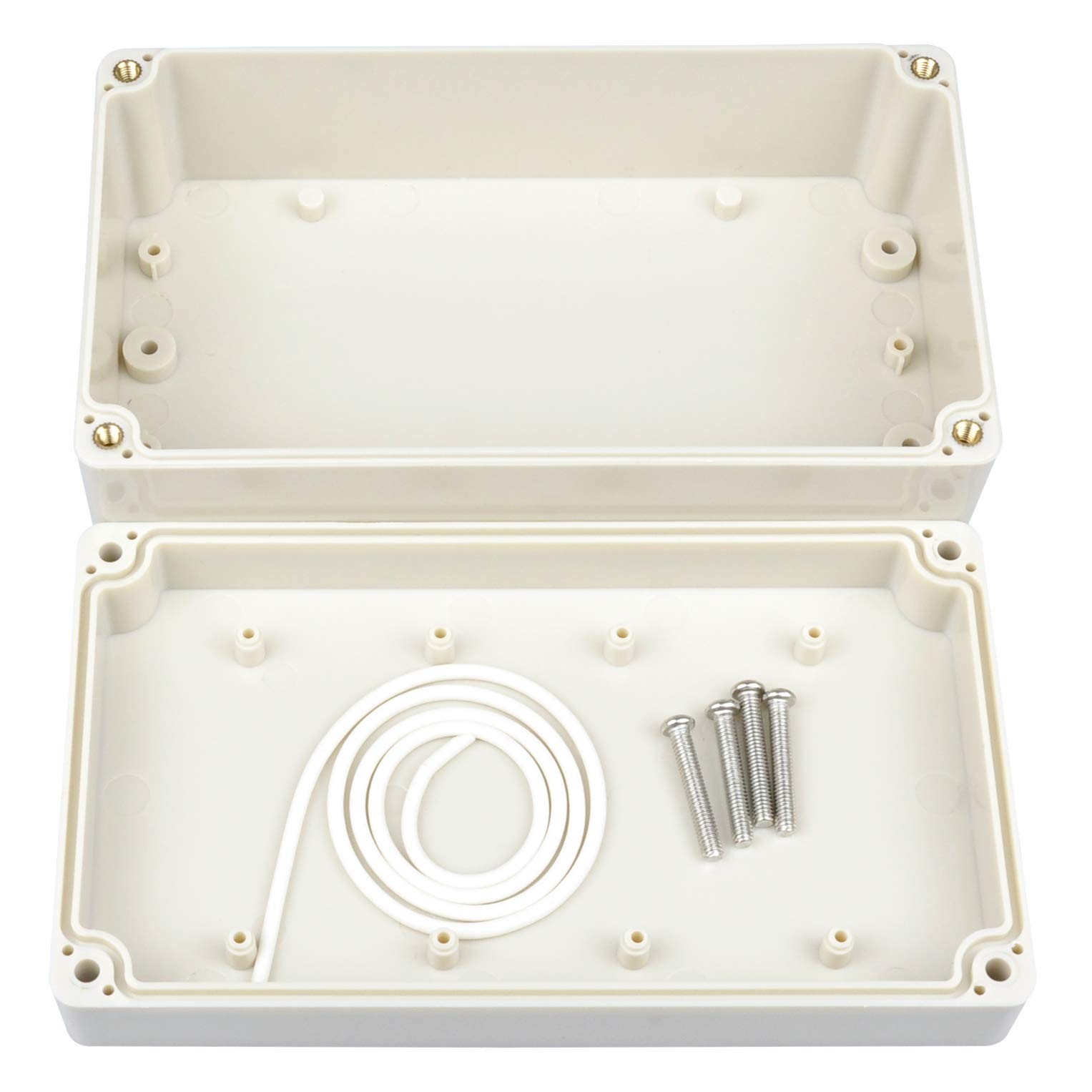 Waterproof Junction Box IP65, ABS Enclosure Electronics Box Plastic, Distribution…