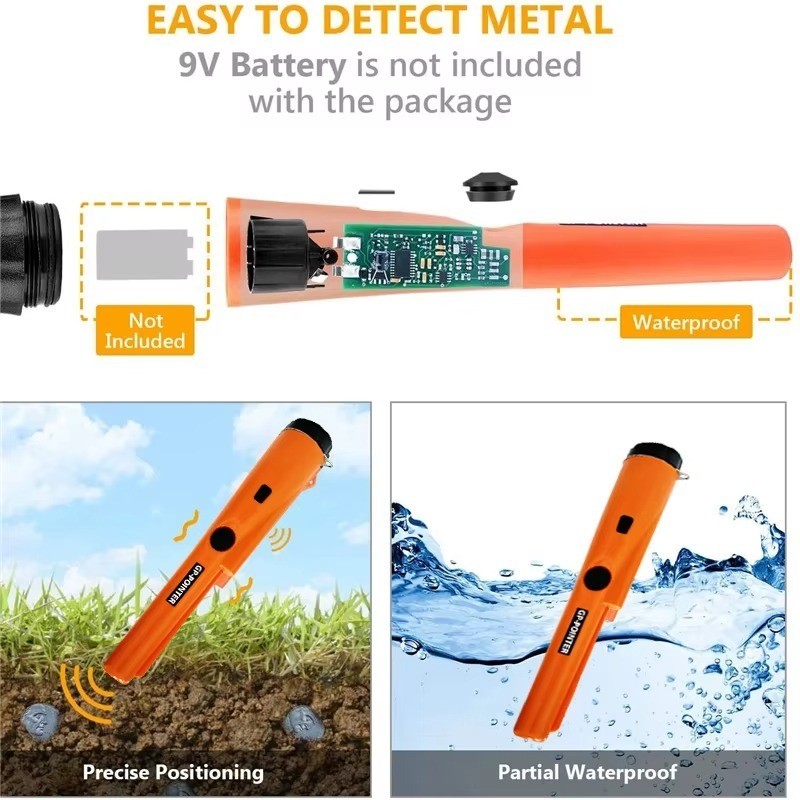 Garrett Pro Pointer Pinpointer Handheld Metal Detector Waterproof Digger Edge