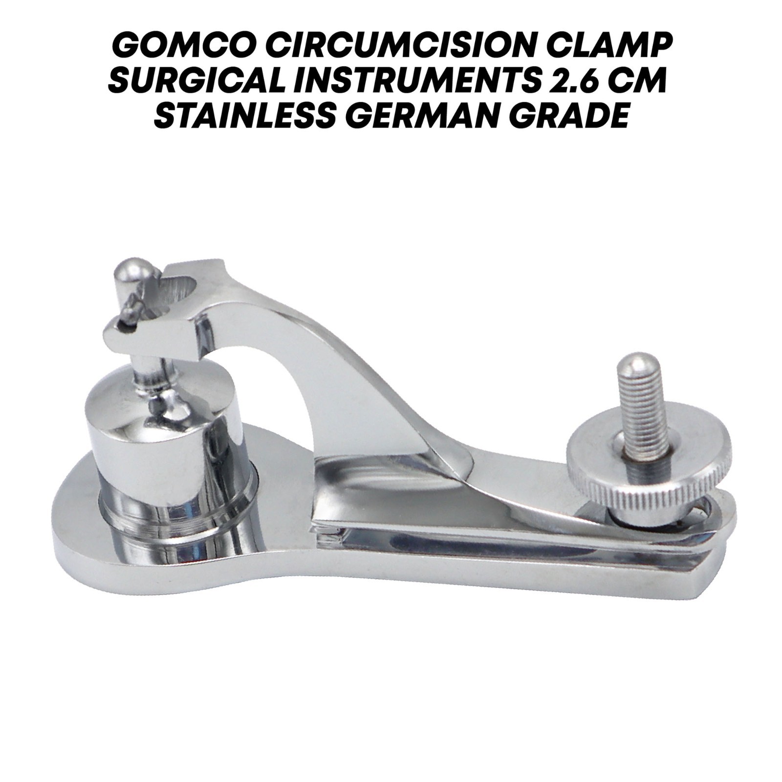 Gomco Circumcision Clamp 2.6 cm Stainless Steel Surgical Instrument German Grade