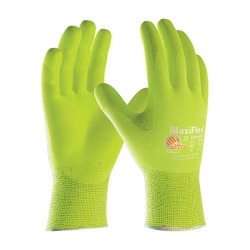 PIP USA 34-874FY-XL Xl Hi-Vis Maxiflex Yellow Cuff