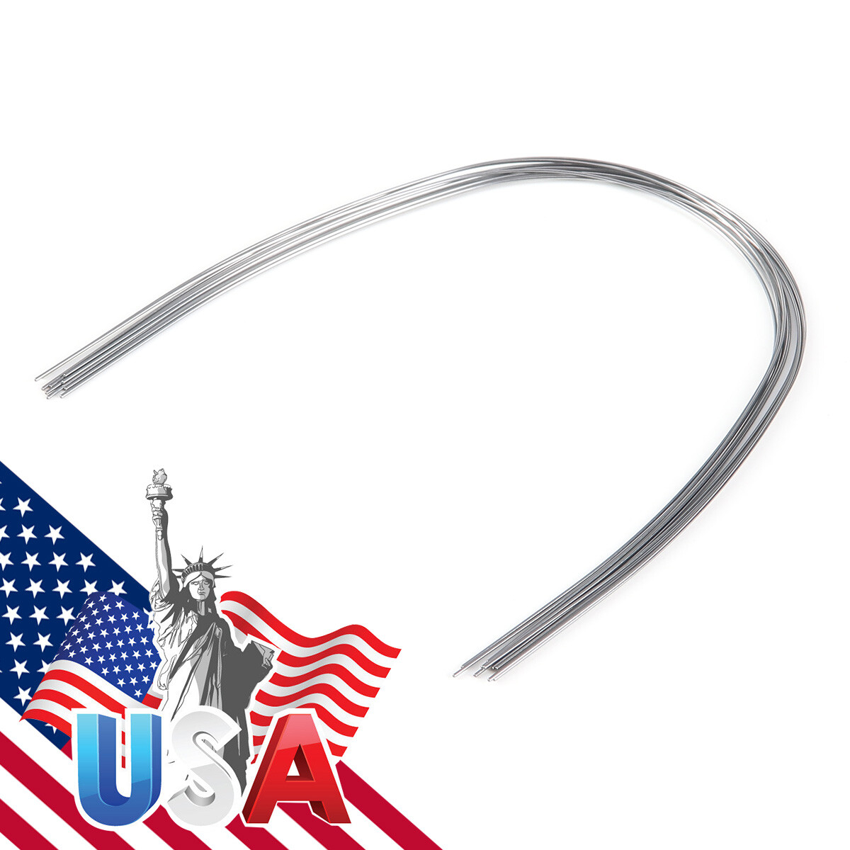 AZDENT Dental Orthodontic Super Elastic Niti Round Arch Wires Ovoid Form