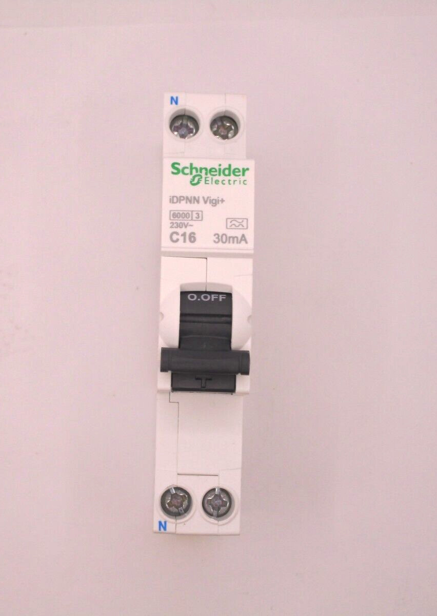 SCHNEIDER iDPNN vigi Breaker 1p+N Overcurrent Protection C16 – FAST SHIPPING