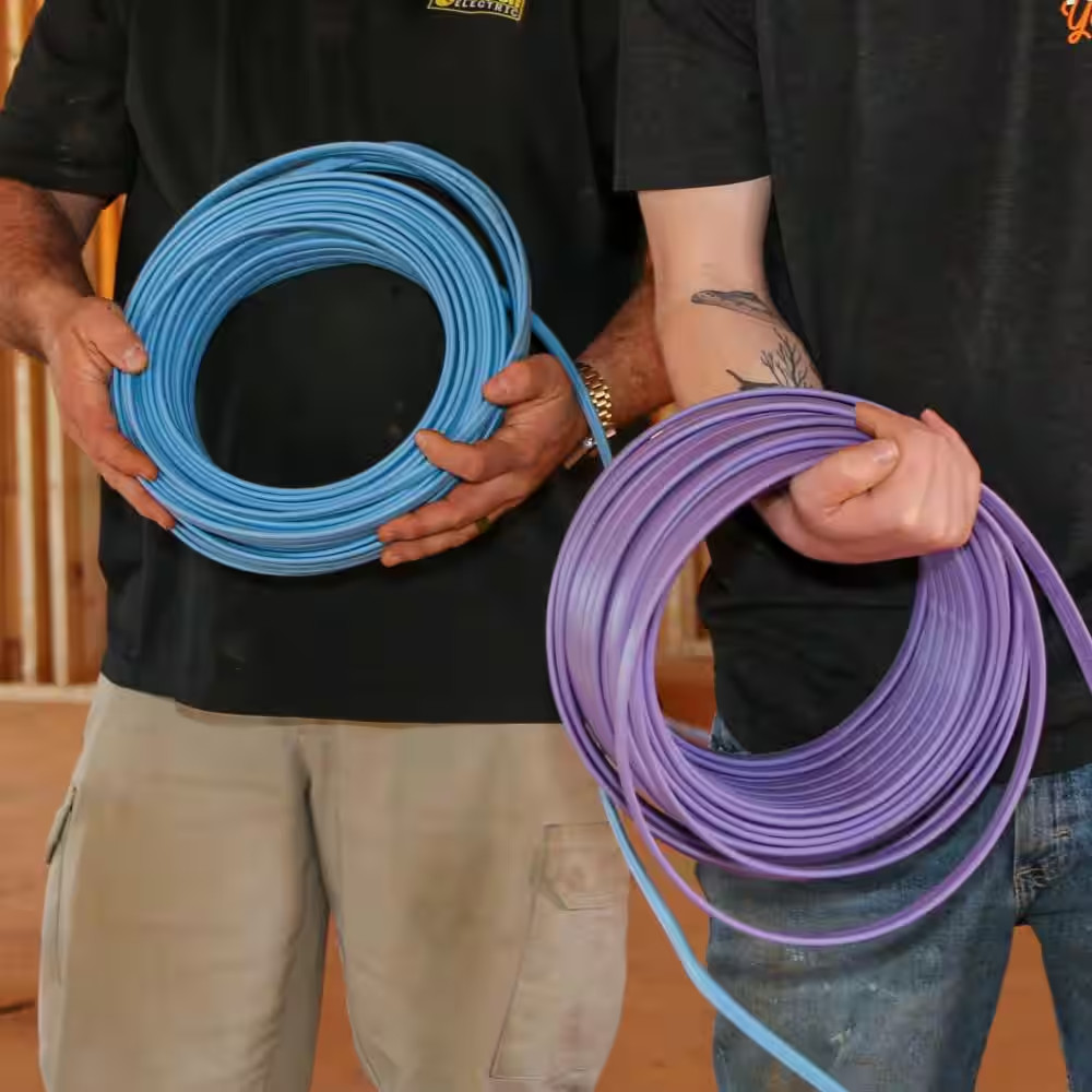 250 Ft. 12/3 Purple Solid Cerromax Slipwire Copper NM-B Wire