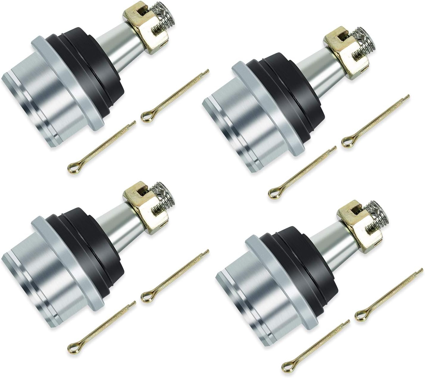 Front Upper & Lower Ball Joints Compatible with Honda Rancher 350 TRX350 (2000-2