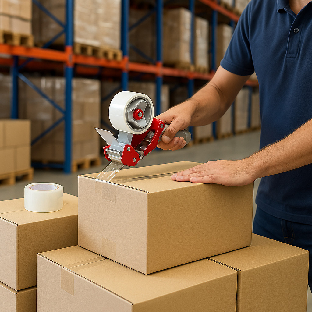 2 Mils Packing Shipping Tape 1.88“ x 110 Yards Carton Sealing Clear Packing Tape