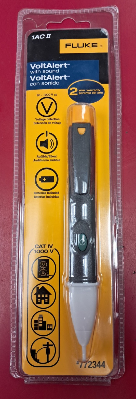 Fluke 1AC-C2 II VoltAlert Non-contact 90~1000V AC Voltage Detector Tester