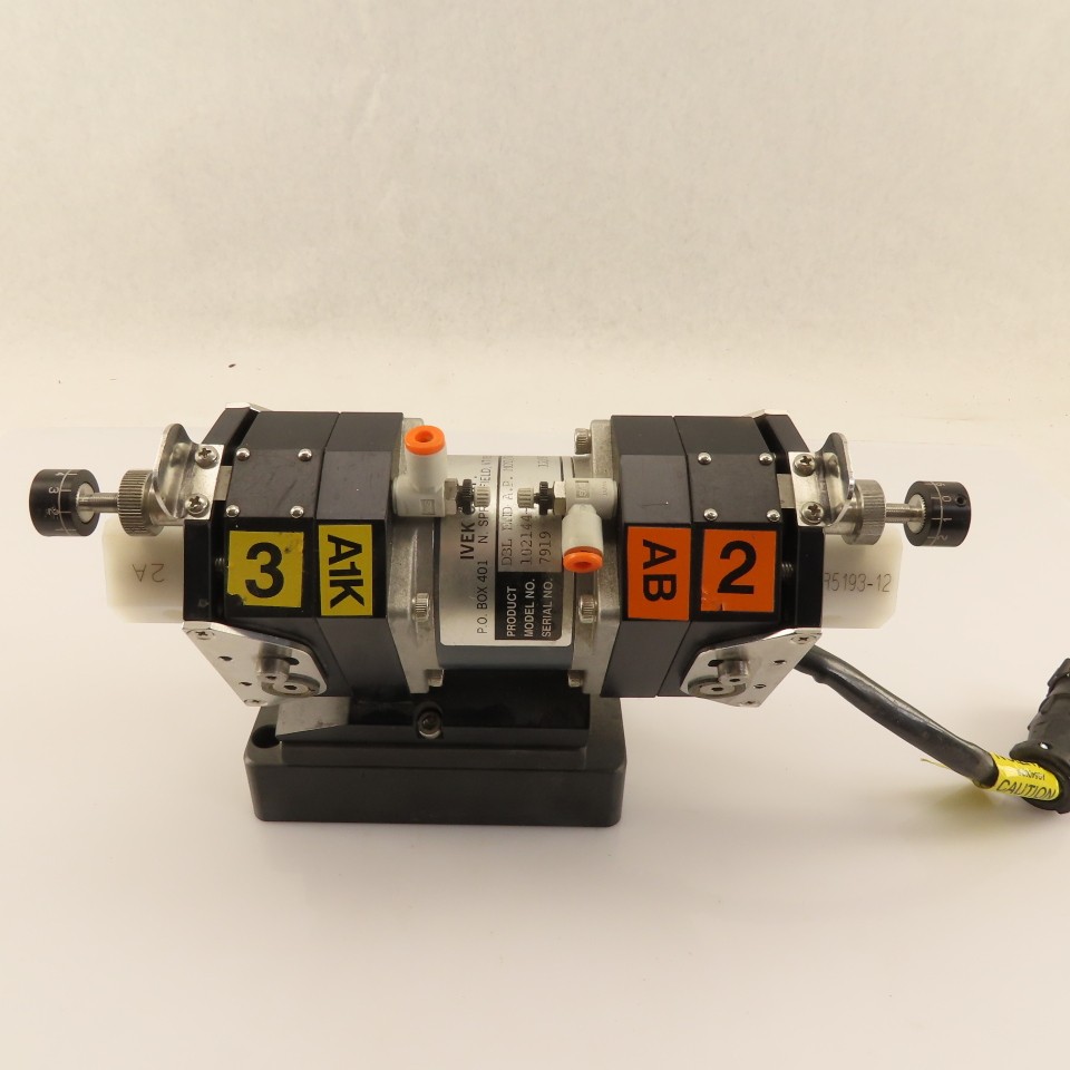 Ivek 102144-1 Double End AP Motor Base Microspense Laboratory Pump 3.4V