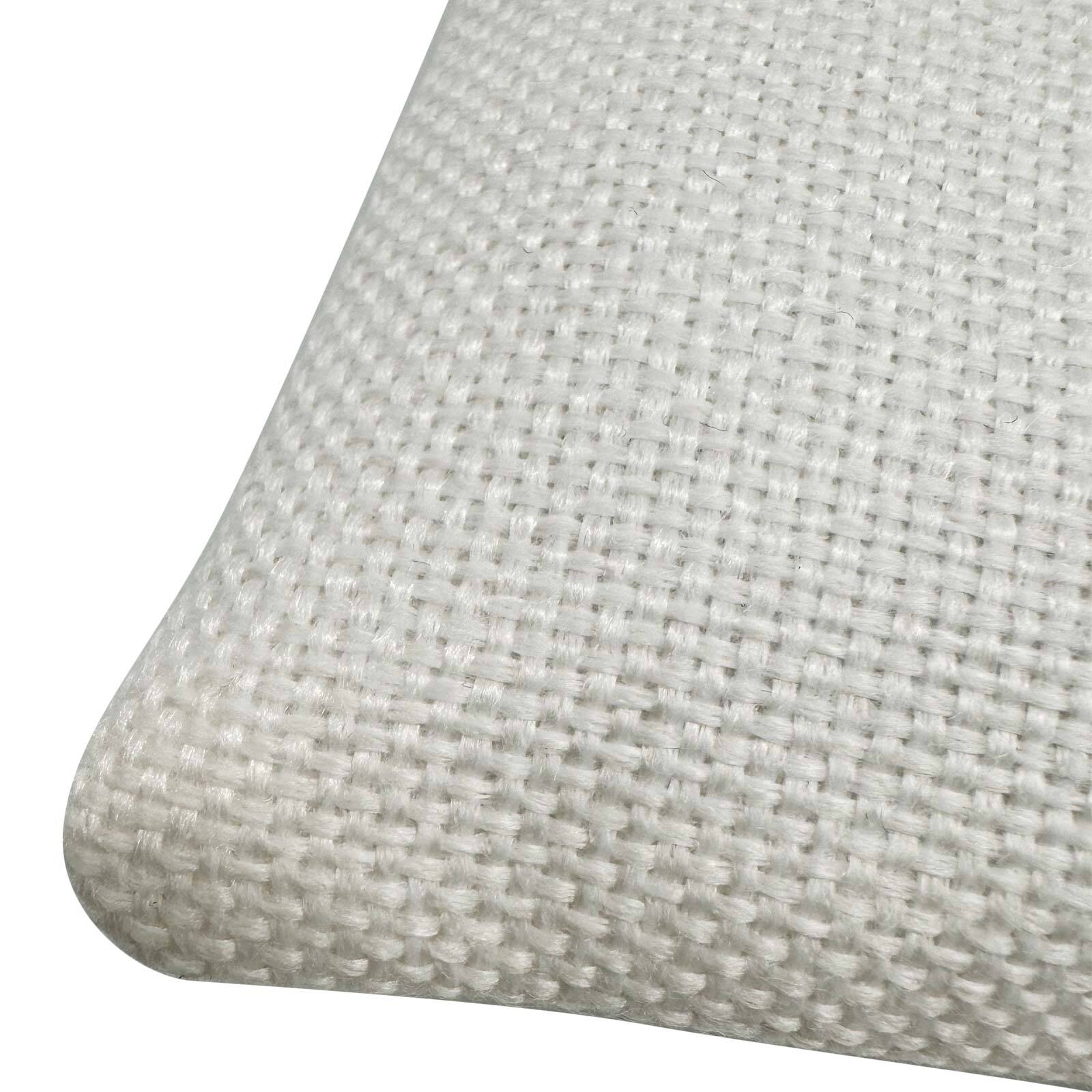 10 Pack 6.3in x 9in White Linen Fabric Handbag Sublimation Blanks Cosmetic Bags