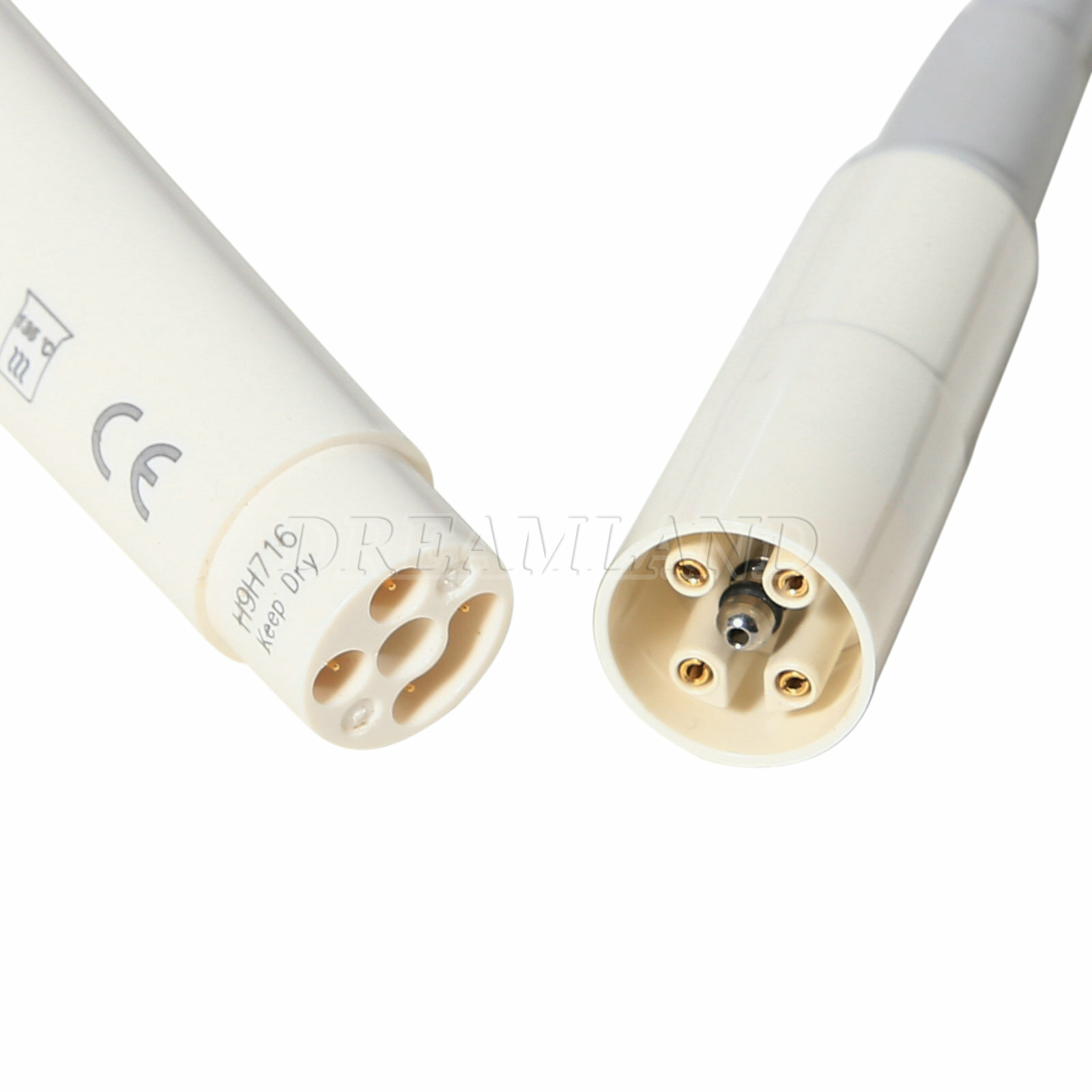 LED Dental Portable Ultrasonic Scaler 2*Bottles Fits EMS Woodpecker Handpiece US
