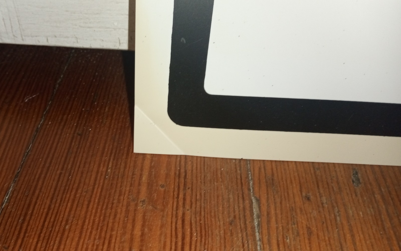 Lot Of 2 12″ X 8″ Black White Orange GARAGE SALE Signs (AGED AND YELLOWING)