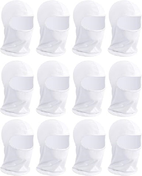 12 Pcs Painters Spray Socks Unisex Adult Painters Mask Painting Dust Hood Snu…