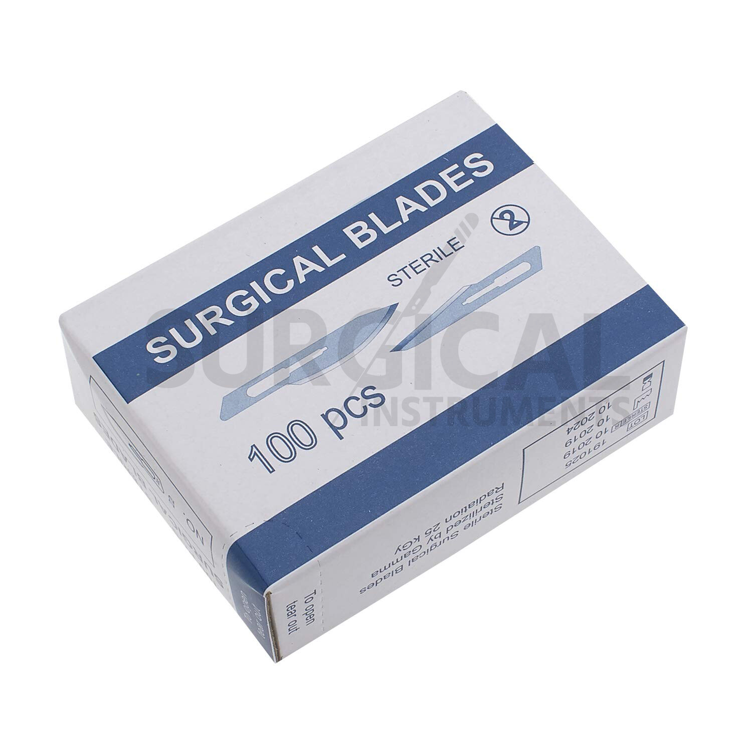 100 Scalpel Blades #60 Surgical Dental ENT Instruments with FREE BP Handle!