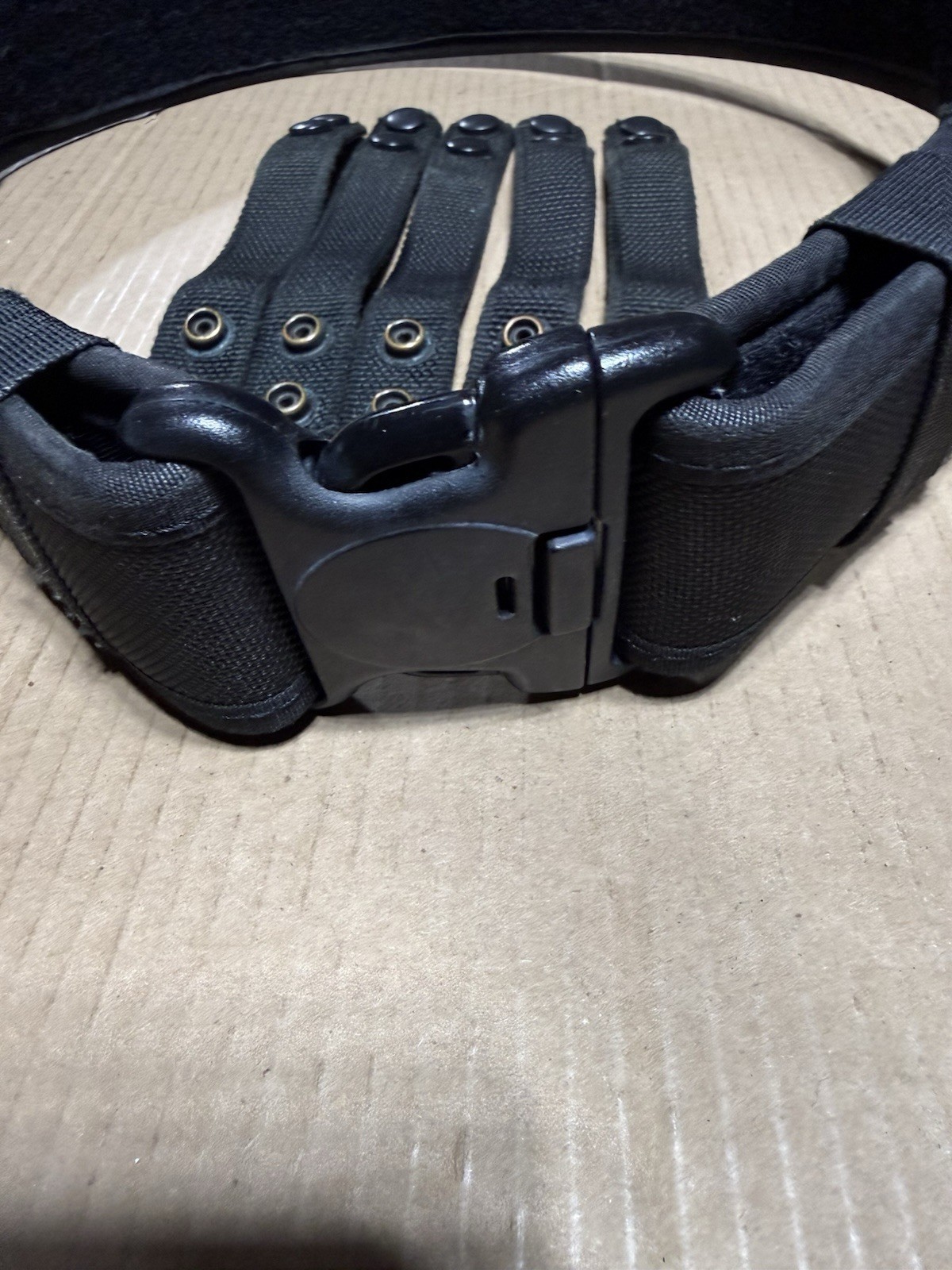 Bianchi AccuMold Duty Belt Large 34-40 CopLok 2.25 Black & 5 Nylon Belt Keepers