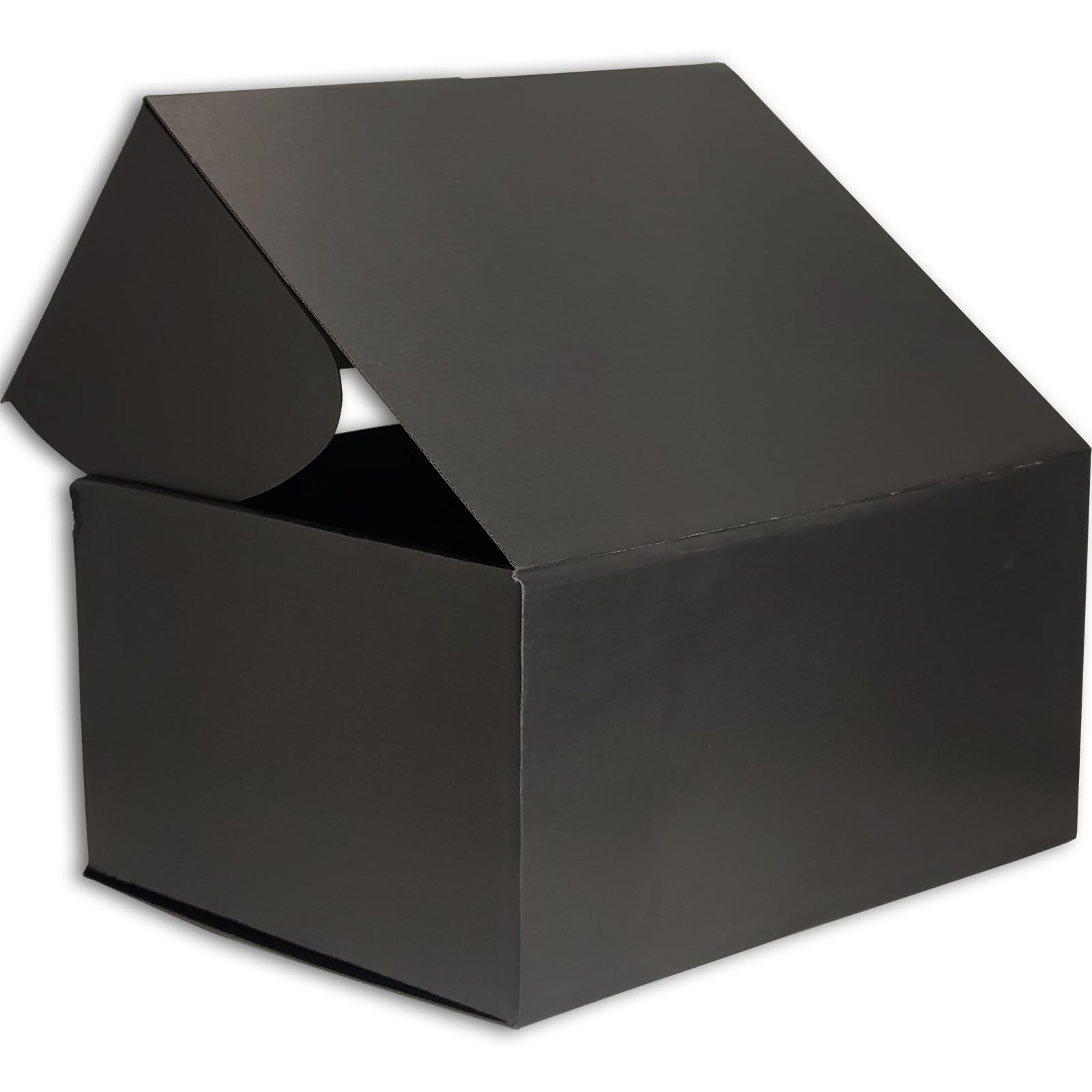 Black Shipping Boxes for Small Business Pack of 15-12x10x6 inches Cardboard C…