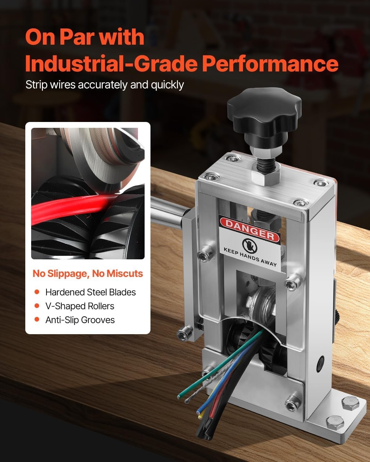 Efficient Wire Stripping Machine Copper Stripper 0.06-1