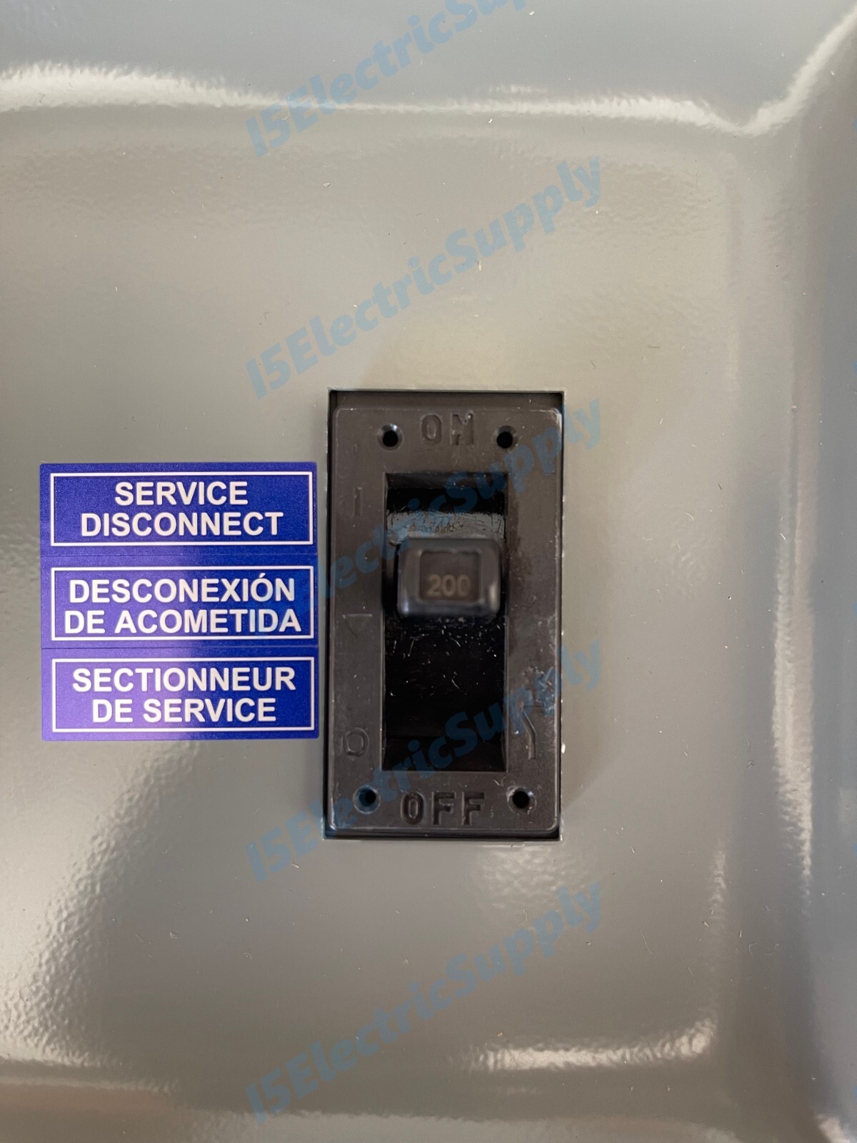 200 Amp Outdoor Main Breaker Panel / Service Disconnect Square D Q2200MRBE