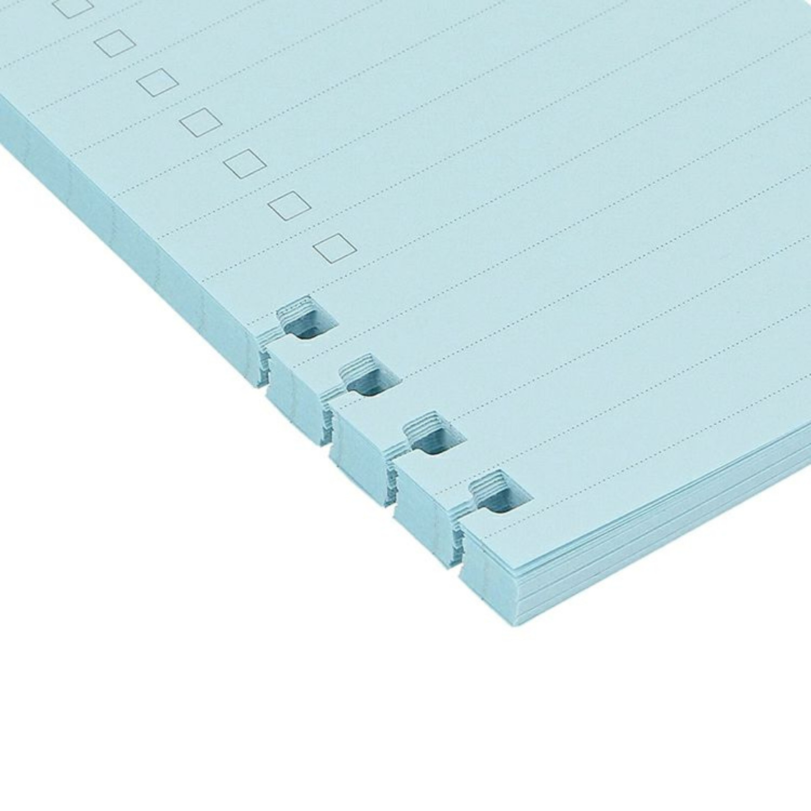Delfonics Rollbahn Flexible Notebook To-Do List Refills: 5.2 in. x 7 in. (White)
