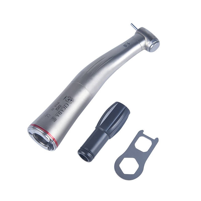 Dental 1:5 LED Fiber Optic Increasing Handpiece Contra Angle For NSK KAVO
