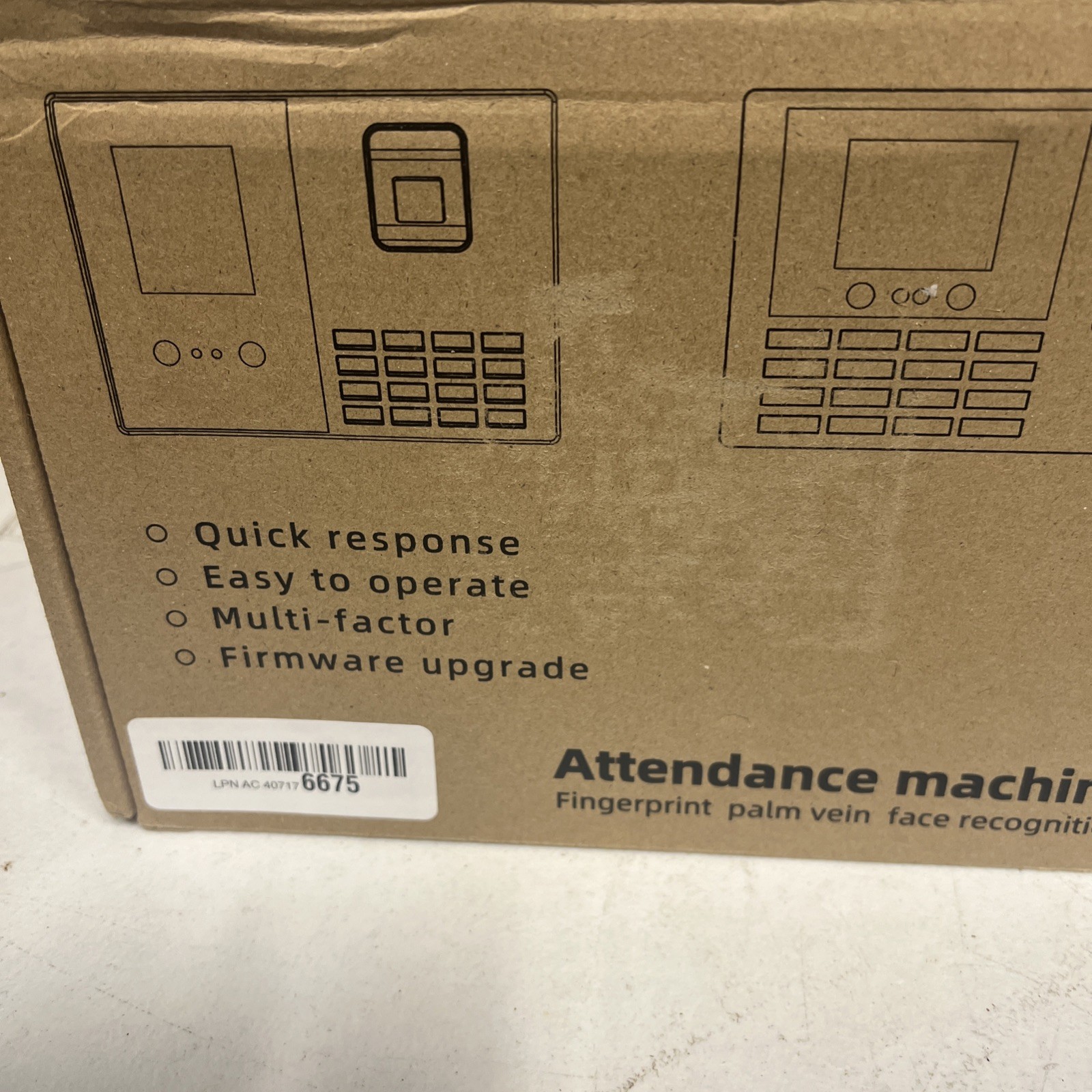 Attendance Machine T200 FACE PALM VEIN AND FINGER PRINT