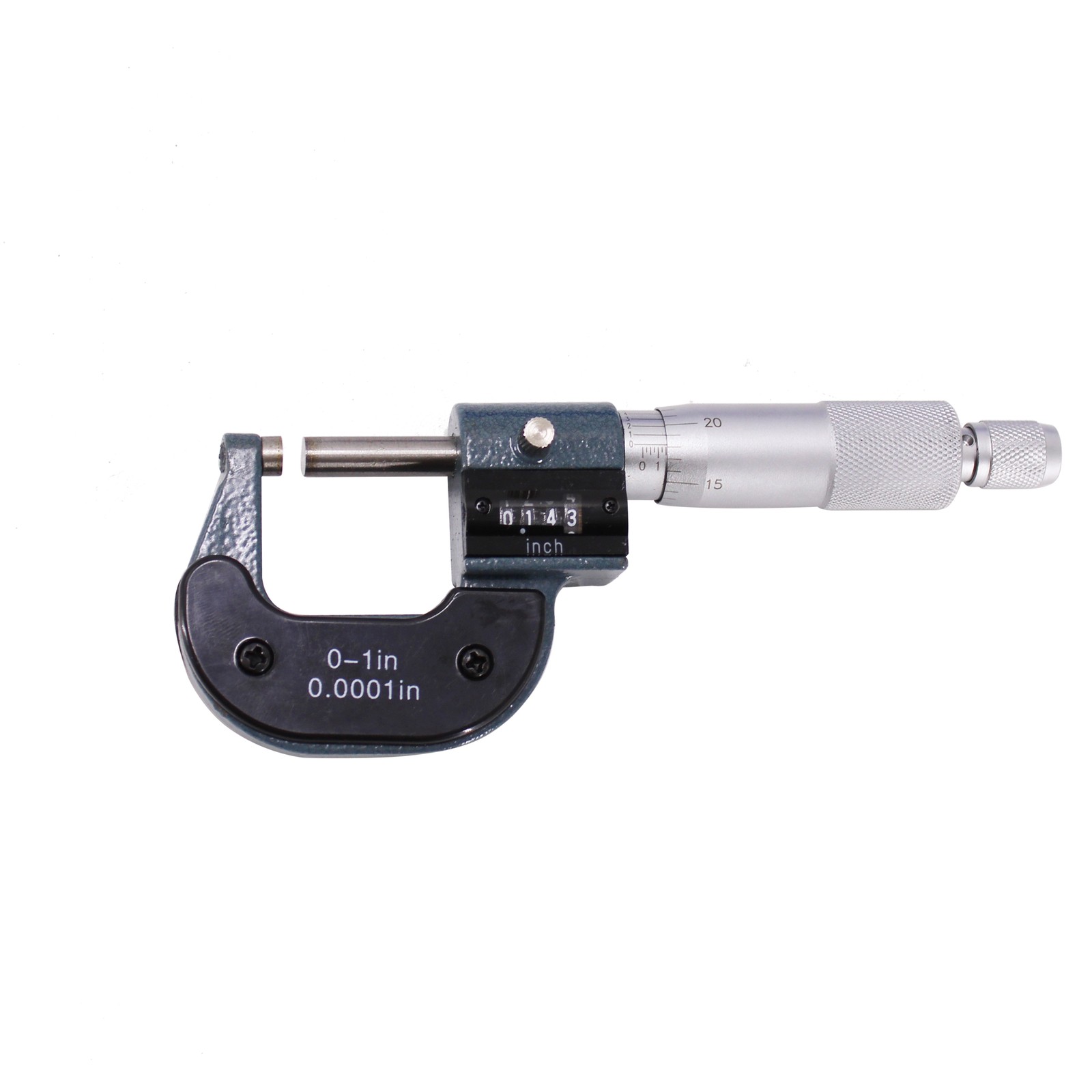 HFS(R) 1″ Digital Outside Micrometer Digit Counter Carbide Tips 0.0001″