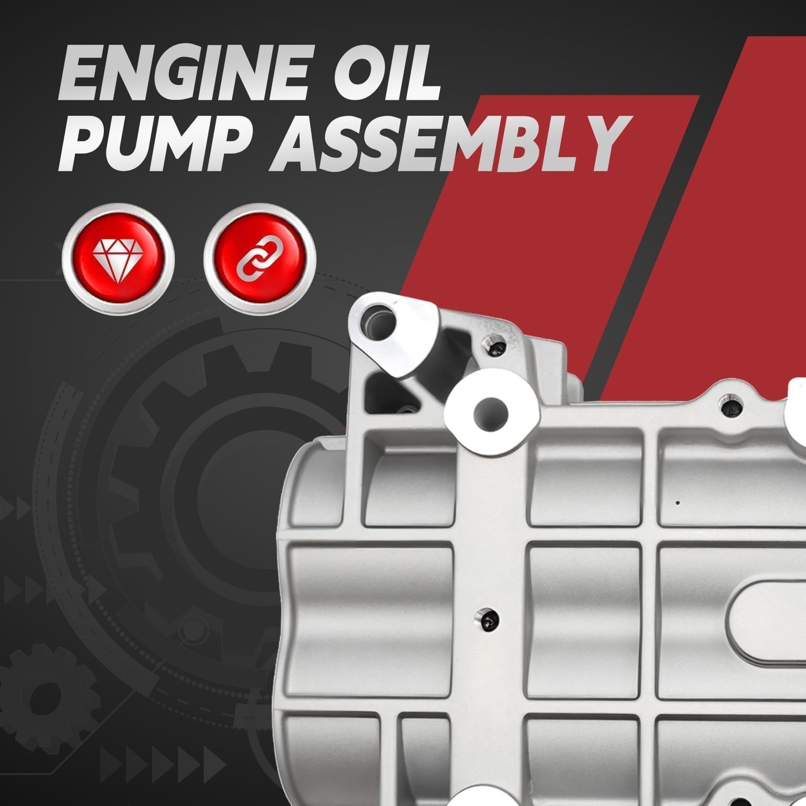 Nakkaa 233002G400 Oil Pump Compatible with Spor-tage Sor-ento 13-18 23300-2G4…