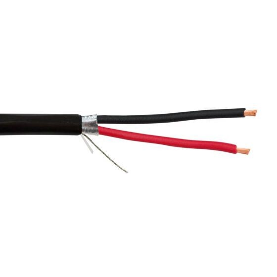 Direct Burial Shielded Wire 18/2 Alarm Security Flow Sensor Data Low Voltage