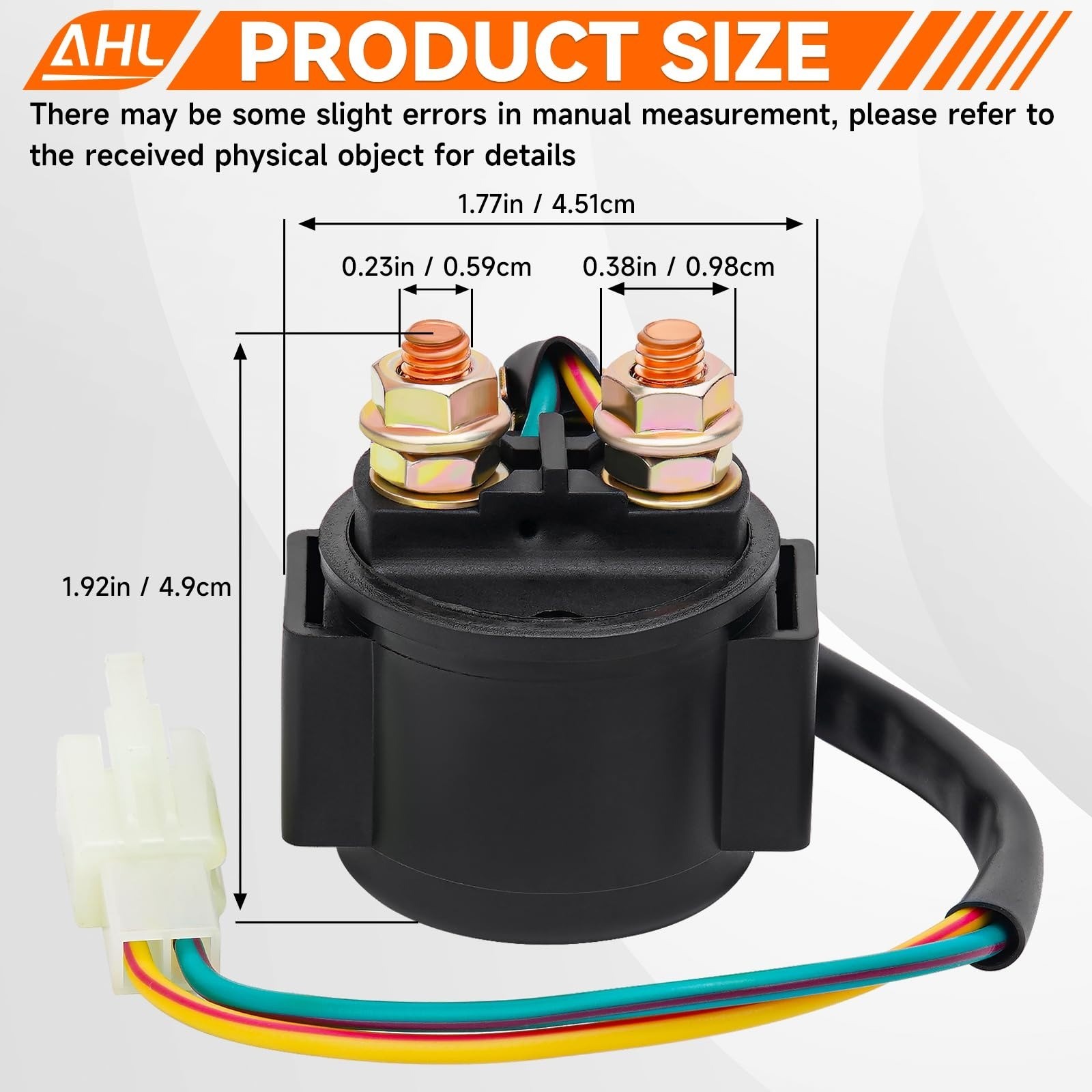 Starter Solenoid Relay for GY6 50cc 70cc 90cc 100cc 150cc ATV Scooter