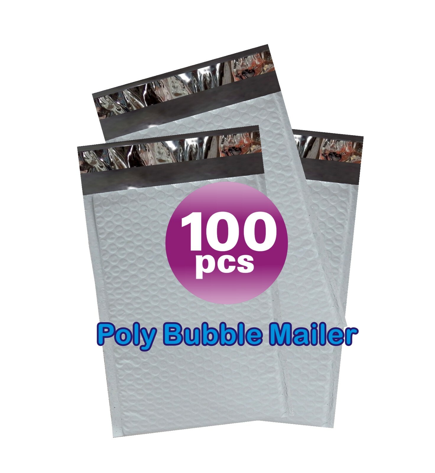 SuperPackage® 100 #1 7.25 X 11 Poly Bubble Mailers Padded Envelopes