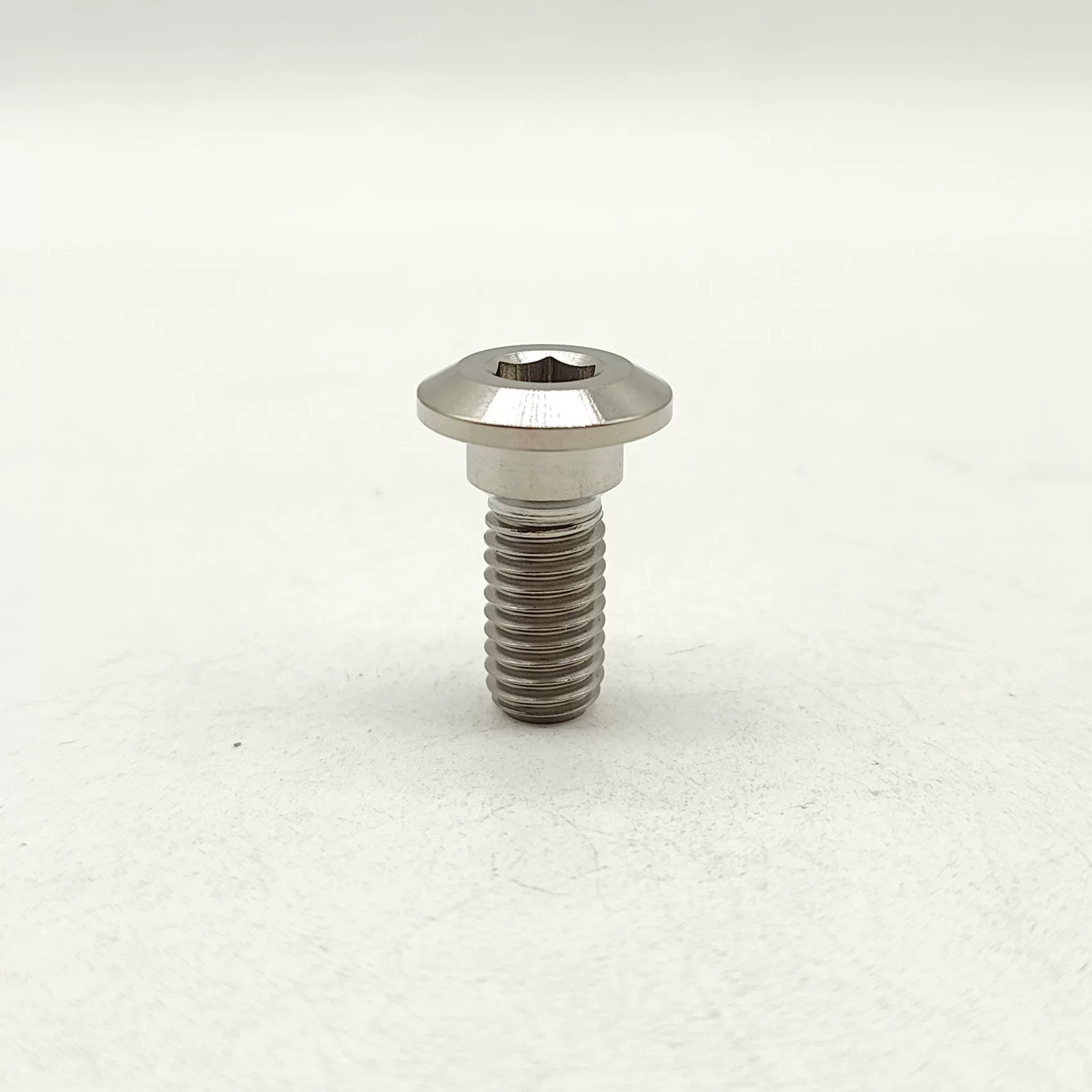 4 PCS M8x24mm/30mm/33mm GR5 Titanium Screw Bolts for Motorcycle Disc Brake