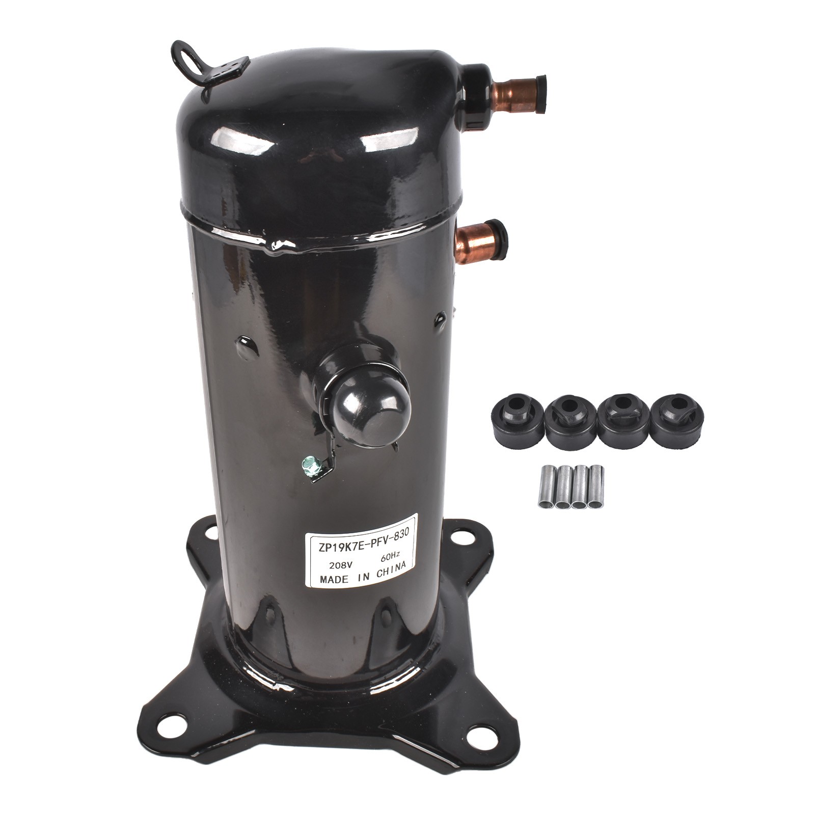 R-410a ZP19K7E-PFV-830 Scroll Compressor 1.5 Ton 19000 BTU/h 208-230 V 1 PH 60Hz