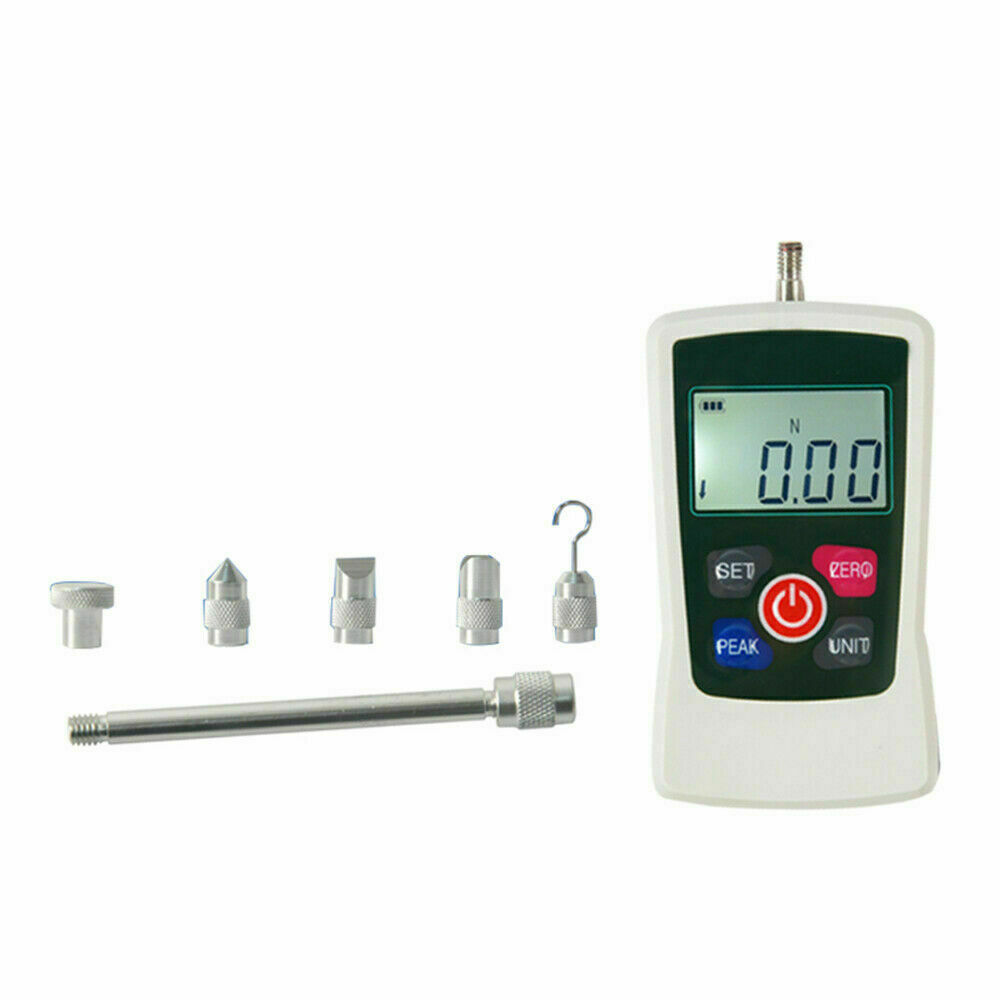 Digital Dynamometer Force Gauge Push Pull Meter with 3N 0.3kg 0.65Lb 10.8Oz