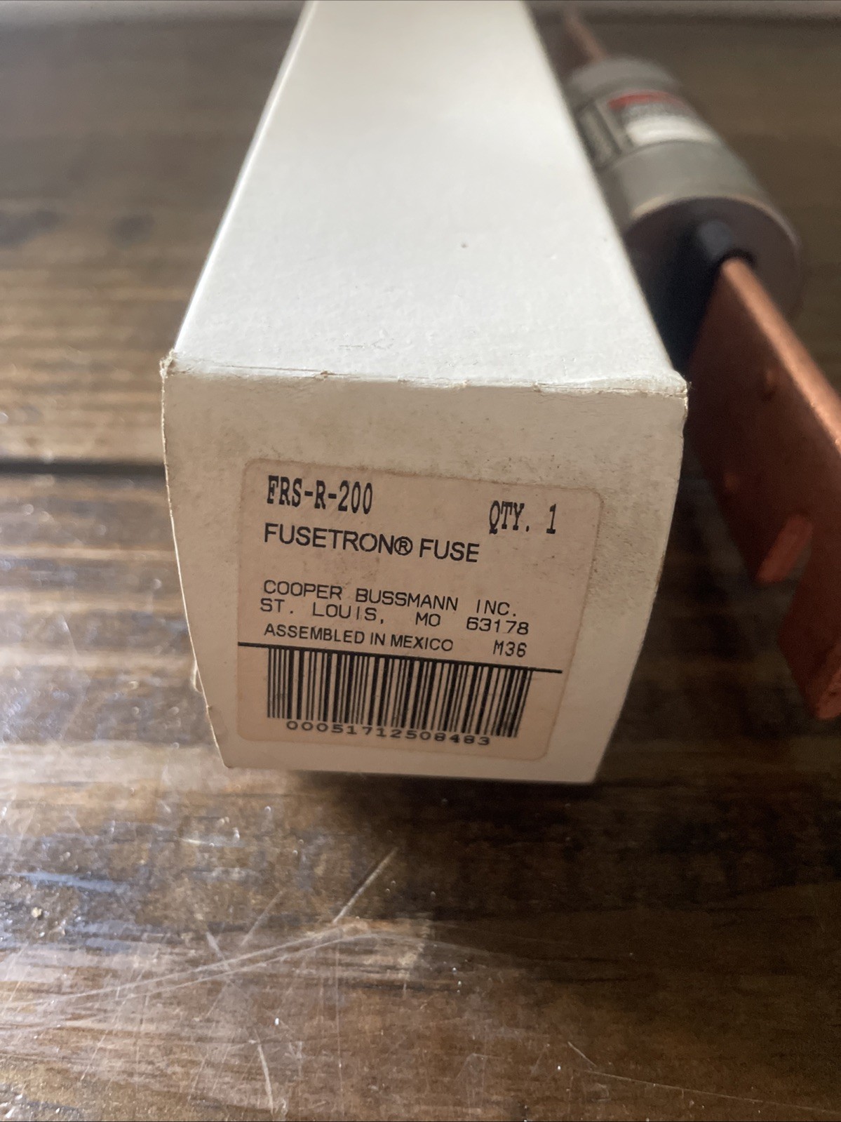 Bussmann FRS-R-200 Fusetron 600 V Amp Fuse –