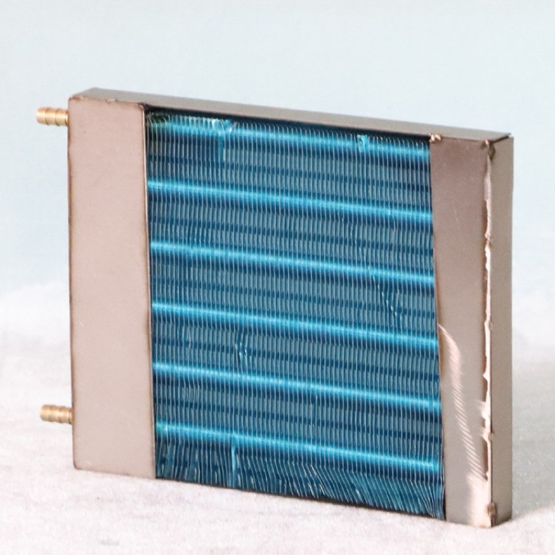 Small Condenser Radiator Aluminum Fin Copper Tube Evaporator for Industrial