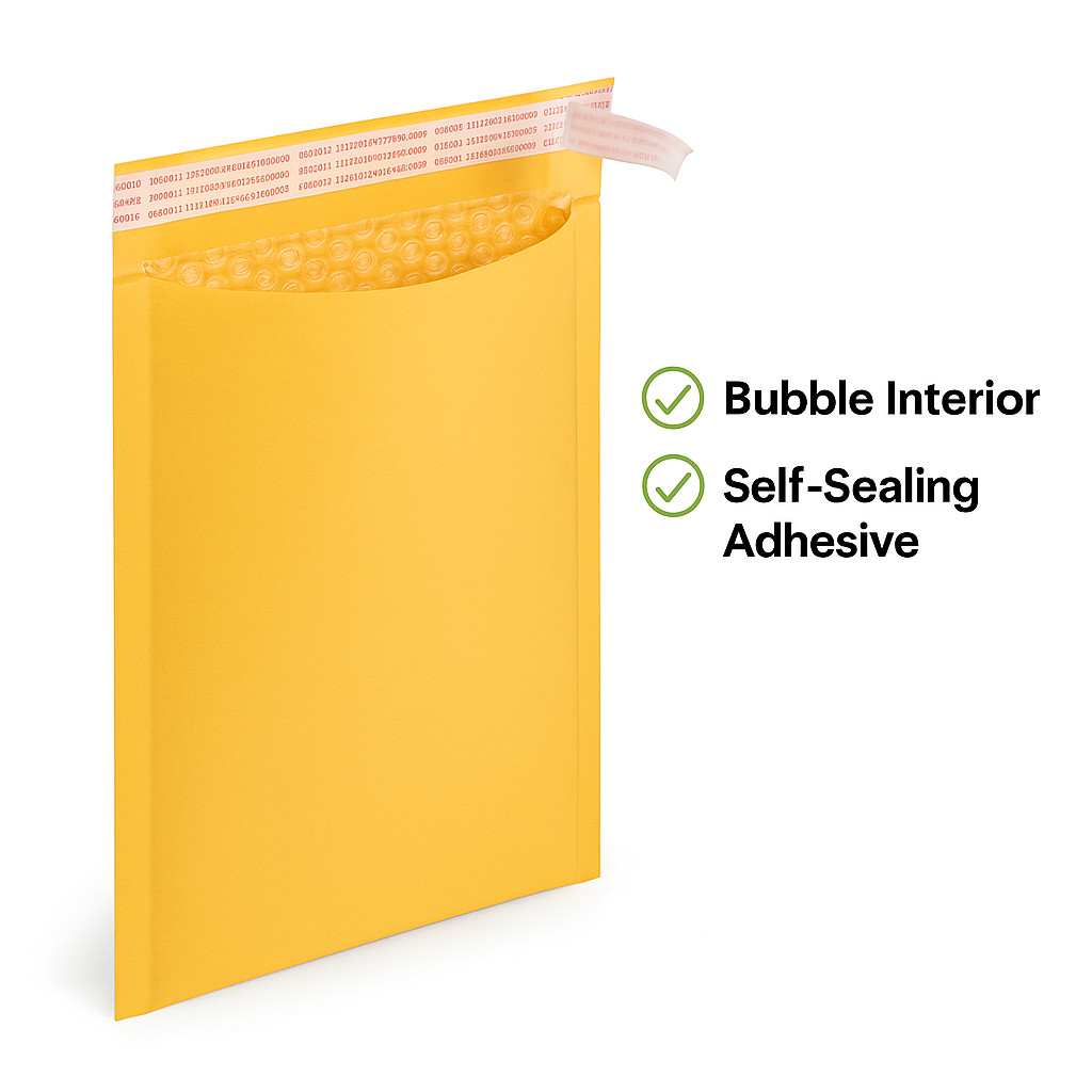 ANY SIZE KRAFT GOLD BUBBLE MAILERS MAILING SHIPPING PADDED BAGS ENVELOPES