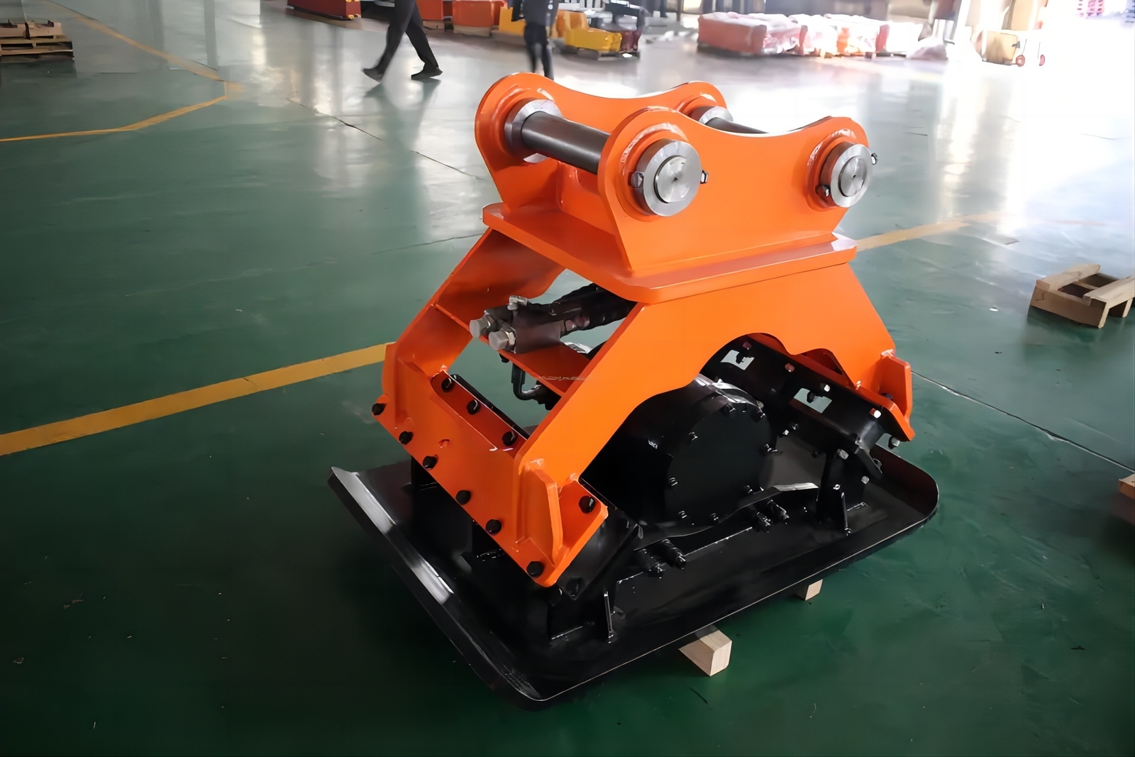 Excavator Hydraulic Compactor Vibrating Plate Tamper for Excavator 4-9 Ton
