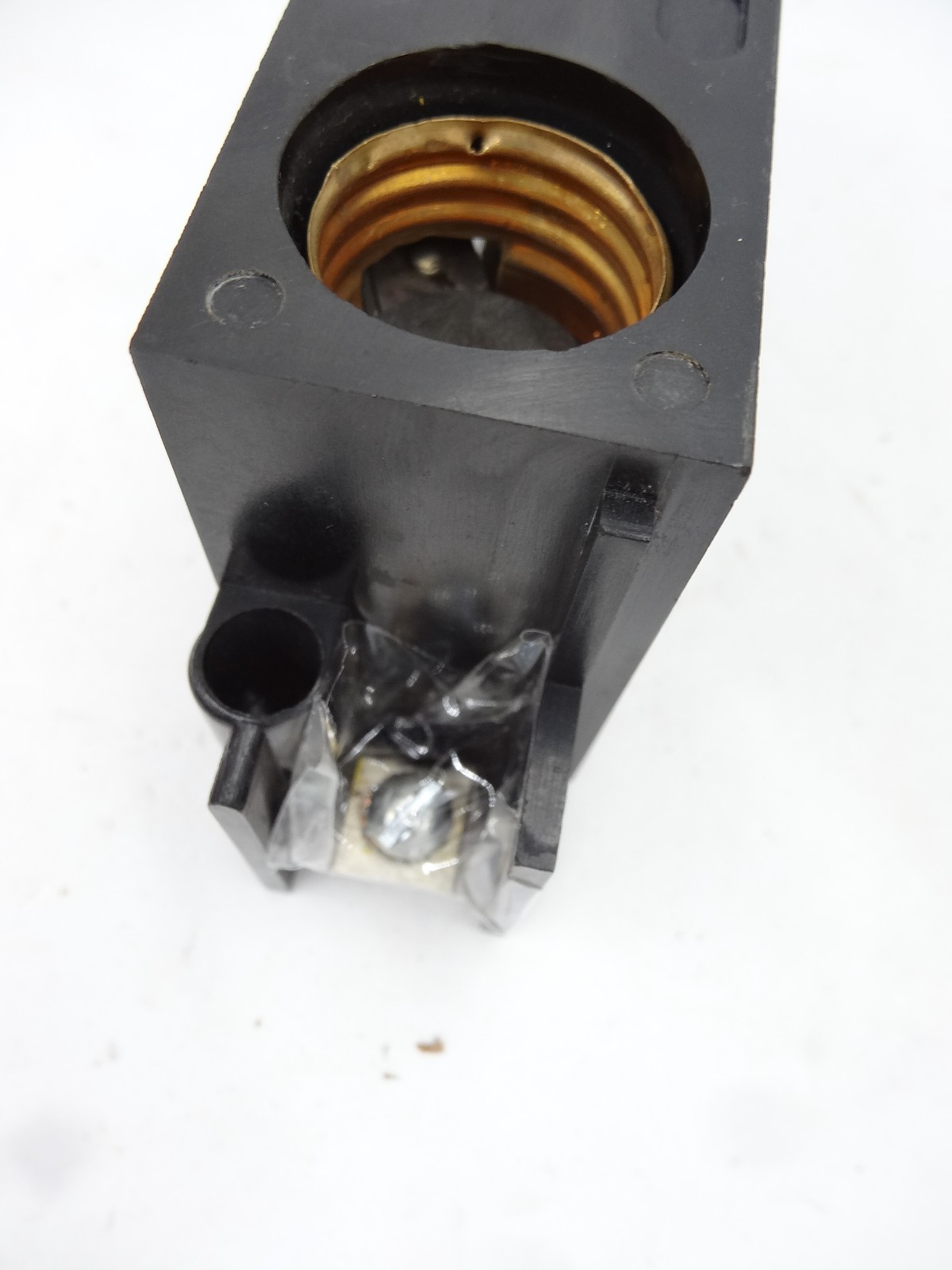 Walker 1763 120V/240V Rated 15, 20, 25, and 30 Amp Screw-In Fuse Holder Block