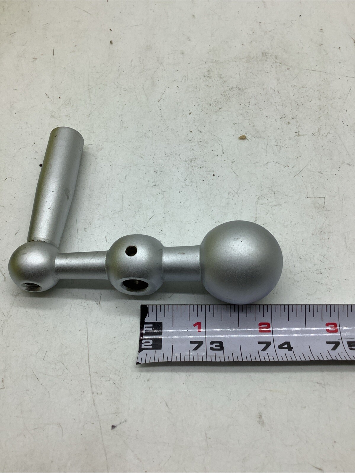 Lathe Handles,tri Ball Balanced, (2 Pc In Lot) 2568B- N Cart