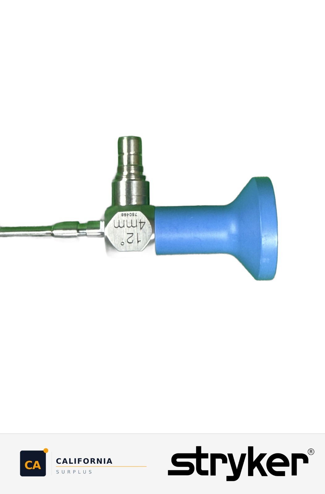 Stryker 502-990-012 4.0 mm 12º IDEAL EYES™ Autoclavable Cystoscope