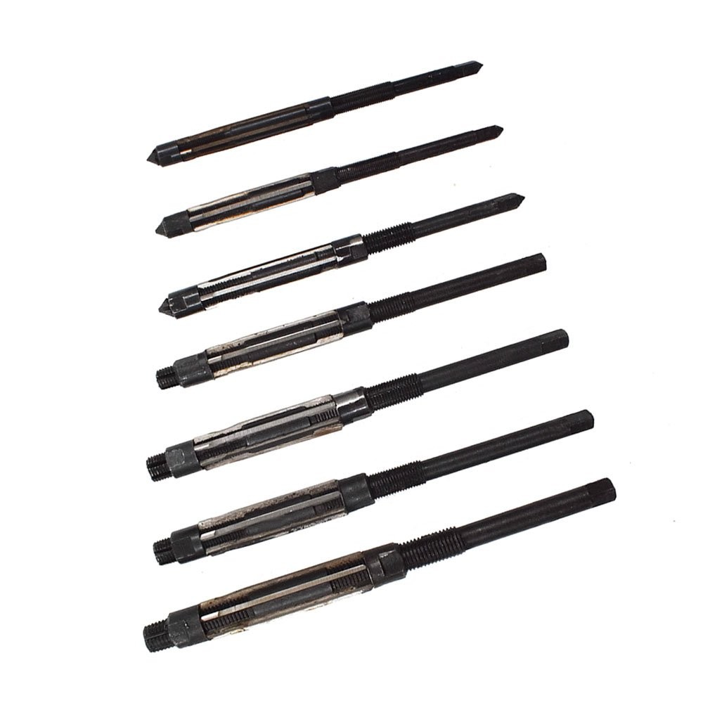 7 Pieces Adjustable Hand Reamers Set 8/A to 2/A Size 1/4 -15/32” HSS