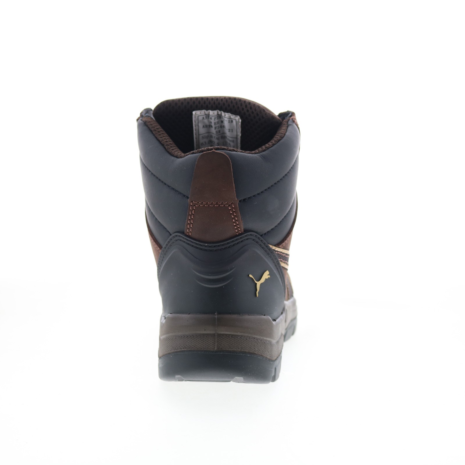 Puma Safety Tornado Soft Toe CTX Mid WP EH SR Mens Brown Work Boots